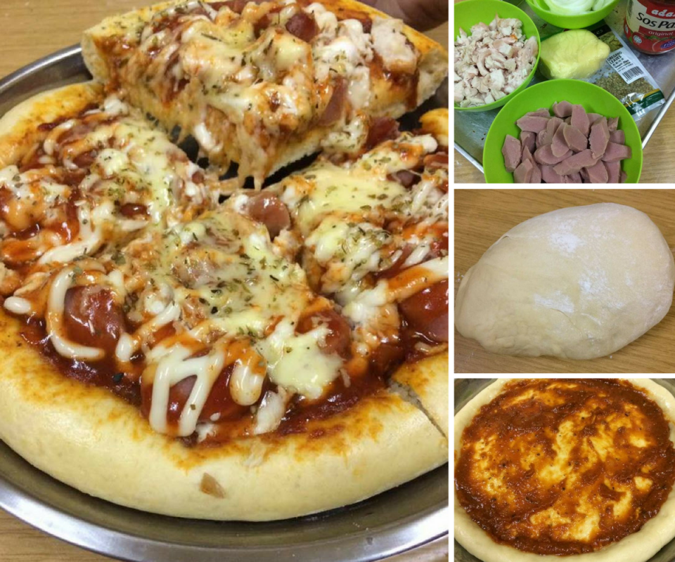 CaraCara Buat Pizza Homemade Dengan BahanBahan Yang Sangat Mudah. RASA