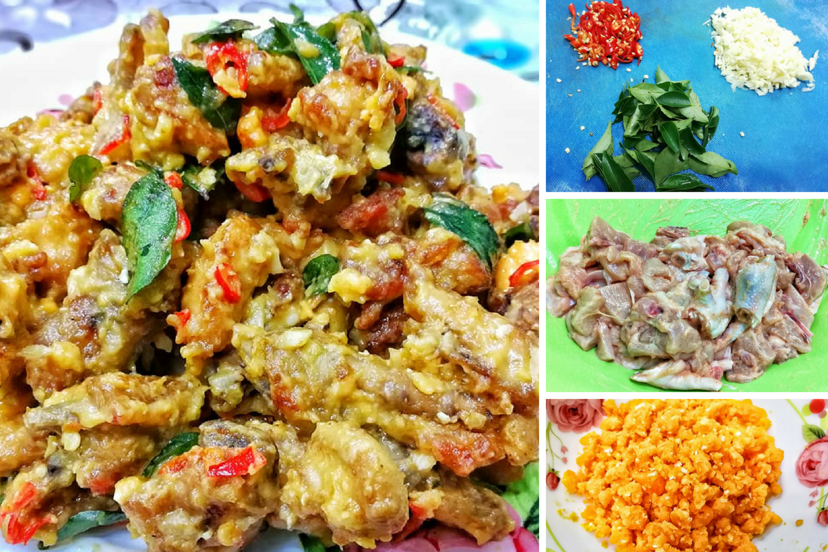 Viral! Resipi Ayam Butter Telur Masin Paling Simple Dan