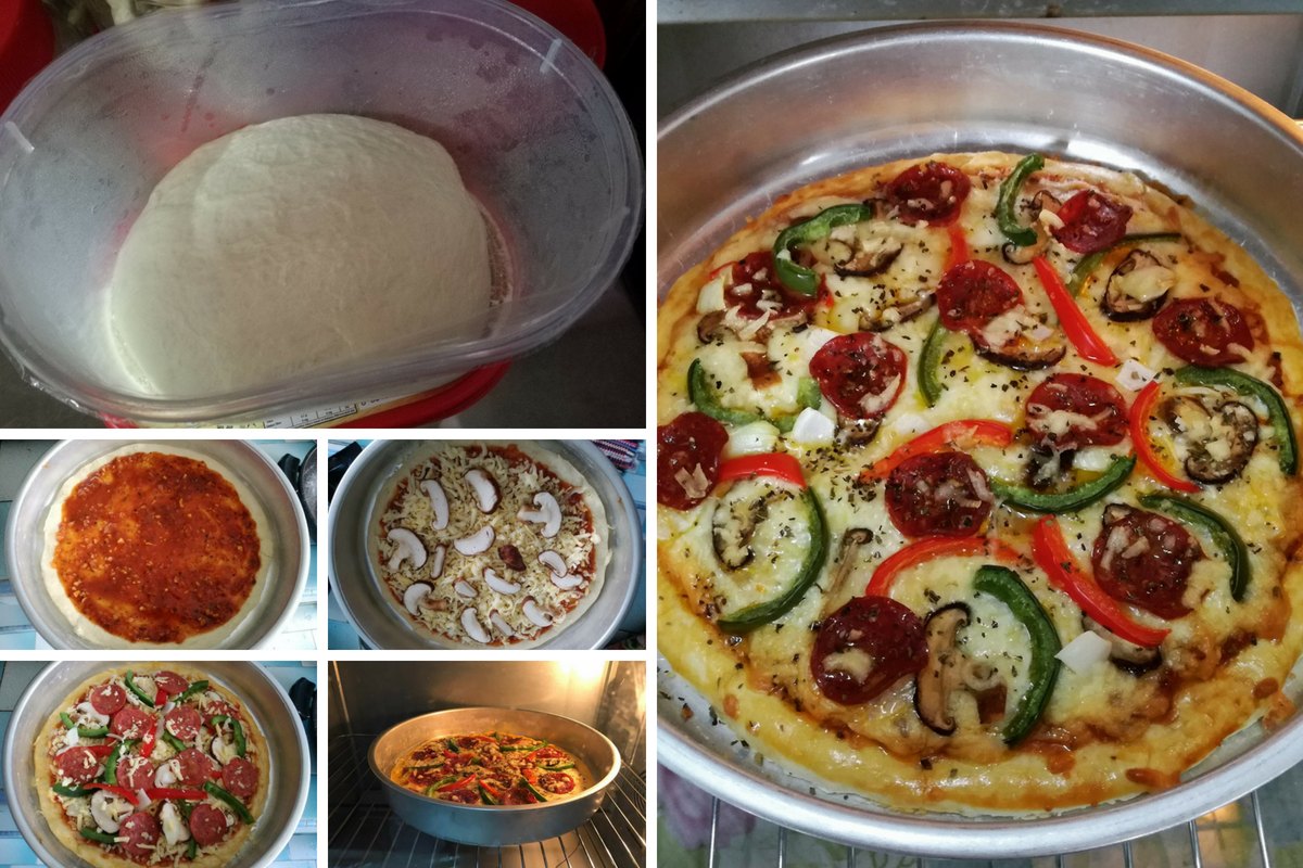 Cara Buat Doh Pizza Cara Buat Pizza Homemade Guna Bahan Murah Mudah
