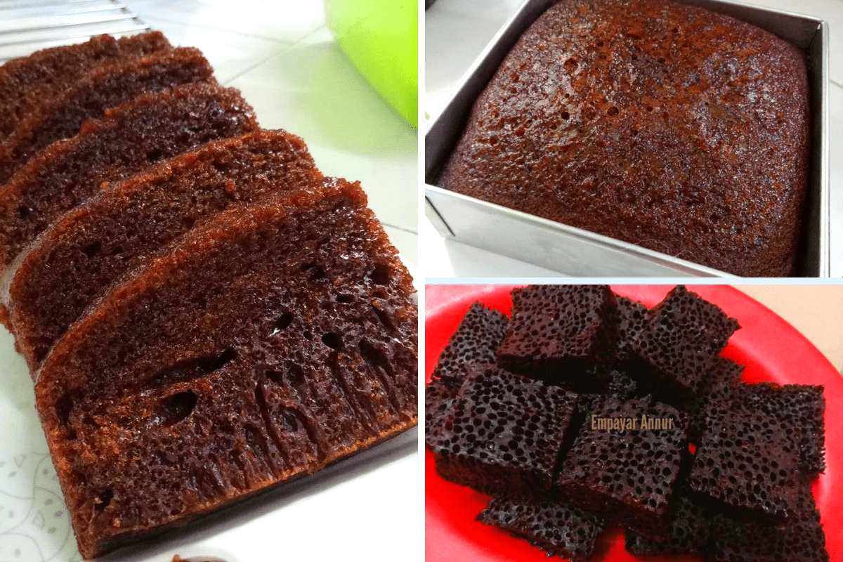 Dari Dapur Madiha Kek Gula Hangus