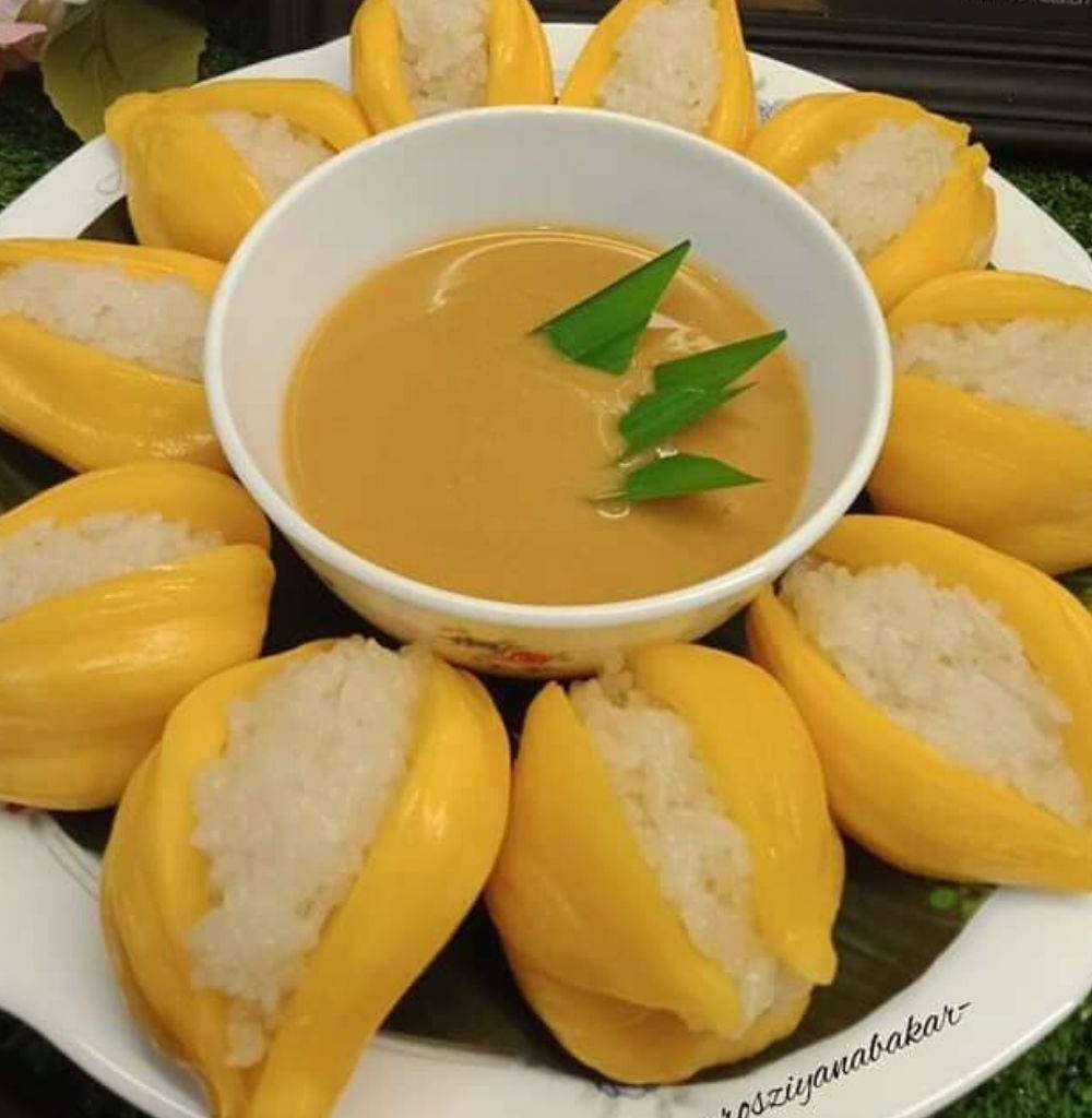Pulut Nangka Mudah DiMasak. Kukus Boleh, Tak Kukus Pun Boleh.