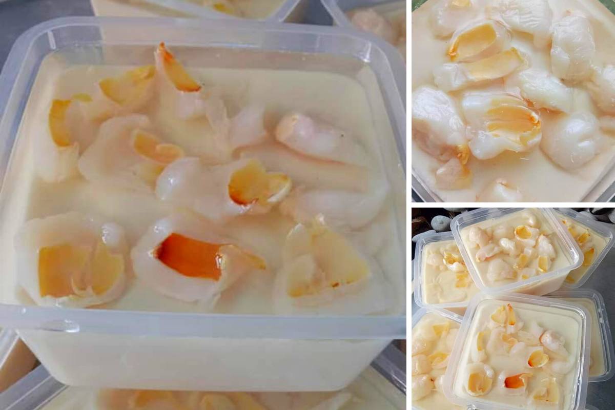 Cara Buat Puding Laici Berkuah Yang Sedap & Mudah