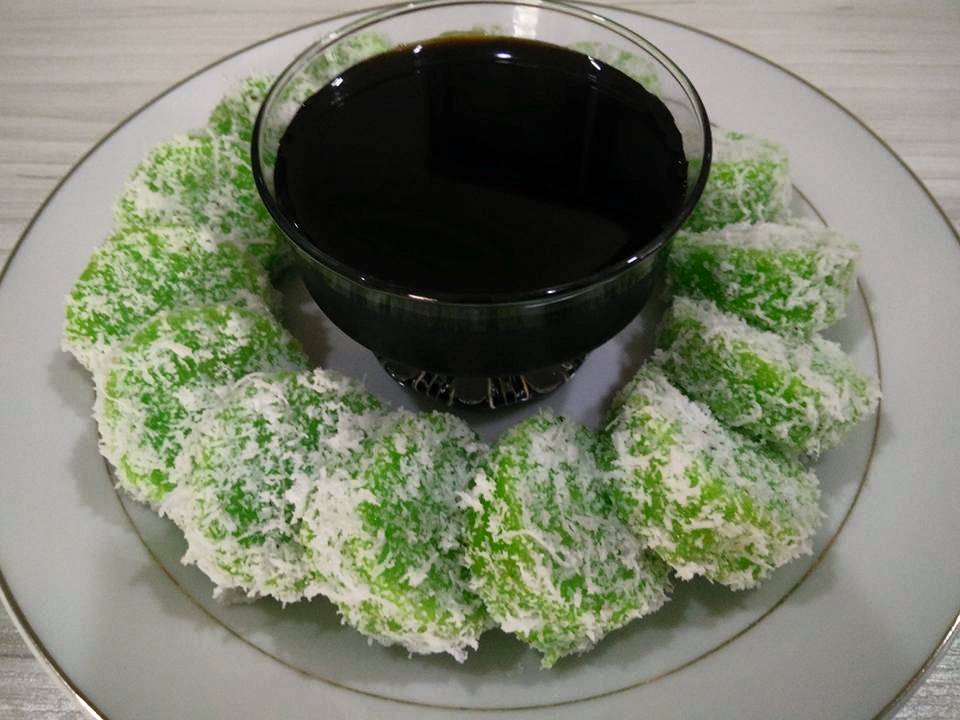 Kuih Lopes Pulut Paling Mudah & Tak Guna Banyak Bahan.