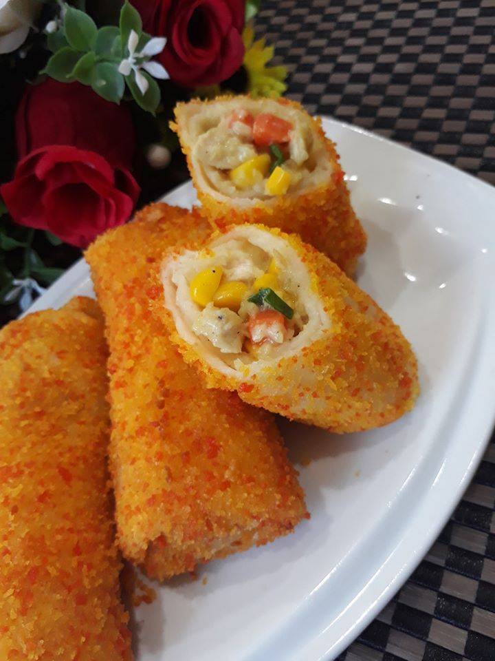 Risoles Ragout Ayam. Sajian Minum Petang Sedap & Simple