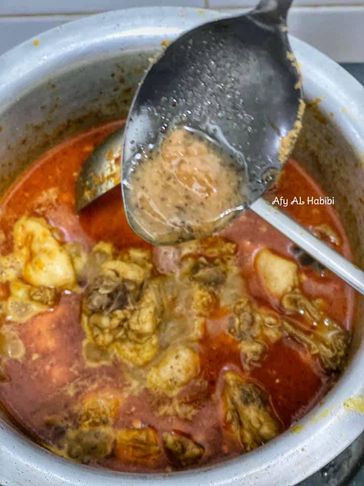 Cara Masak Gulai Ayam Kelate Yang Sedap & Harum Semerbak