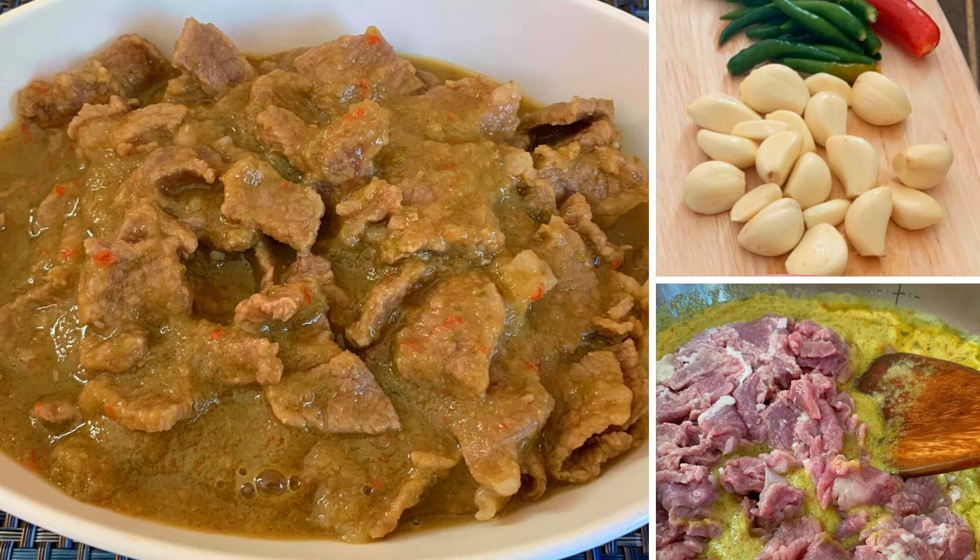 Daging Bawang Putih. Resipi Dari Bangkok Yang Sangat Sedap