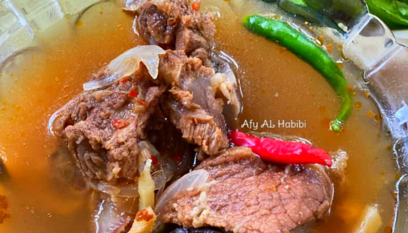 Resipi Singgang Tulang Sedap Cara Orang Kelantan. Elok