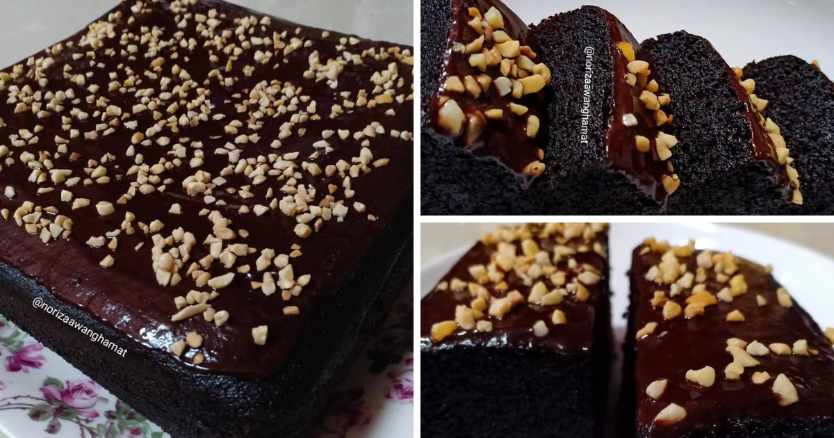 Cara Mudah Buat Kek Coklat Kukus Yang Lembut & Sedap
