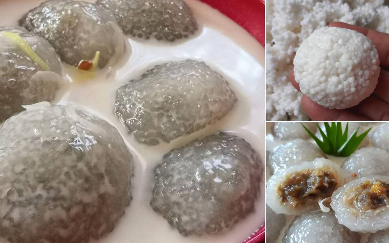 Resipi Kuih Asam Gumpal. Menu Minum Petang Mudah Buat Masa PKP