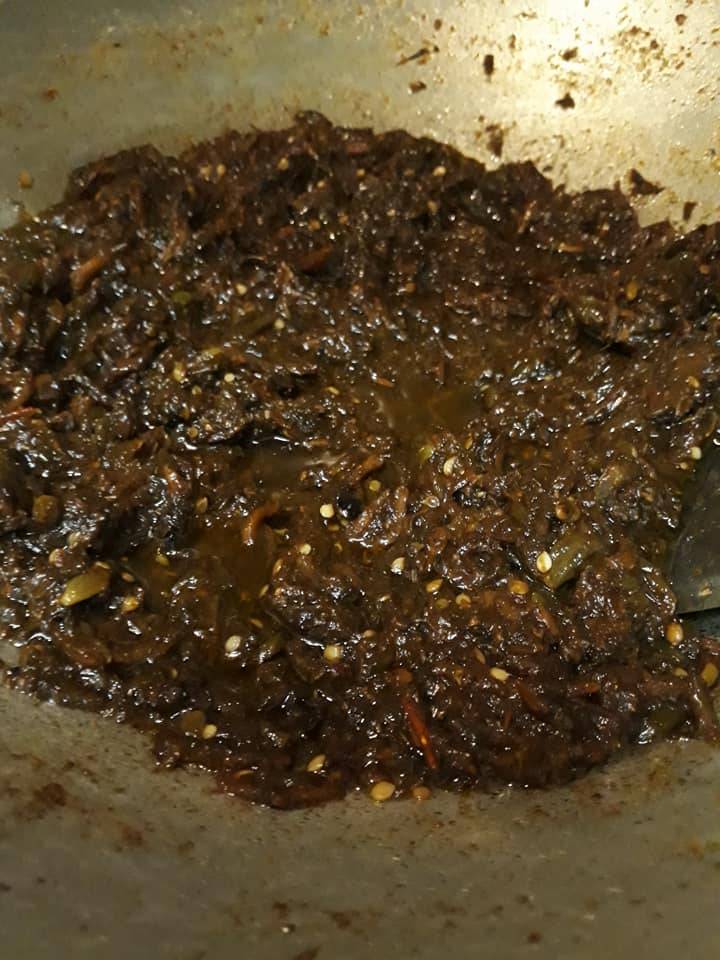 Cara Masak Sambal Hitam Pahang Yang Mudah & Sedap