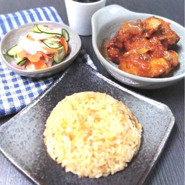 Set Nasi Tomato Ringkas & Sedap, Wajib Cuba.