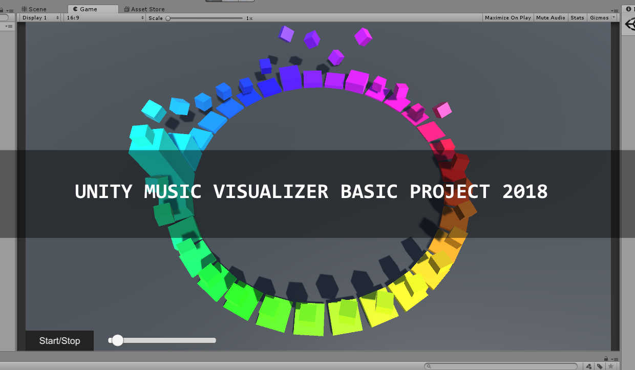 Unity Music Visualizer