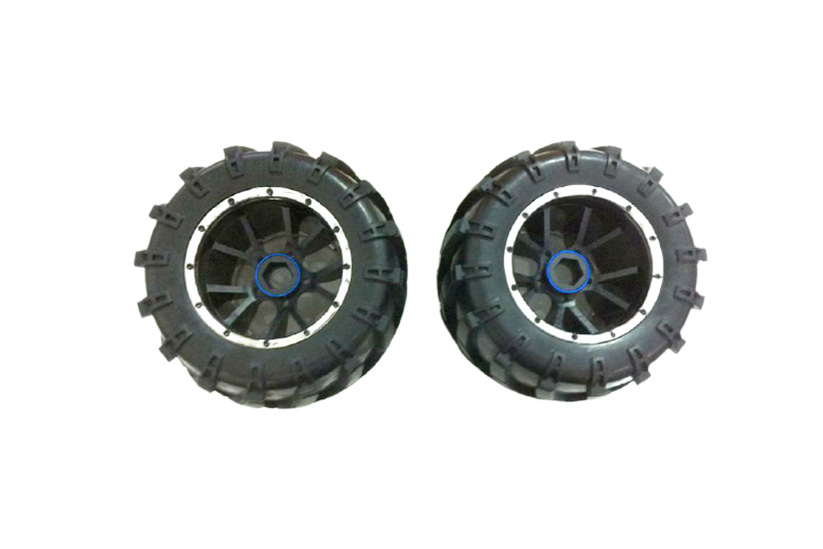 50017 Monster Truck Wheels 1/5 Scale 2P 23mm Hex RC High Performance