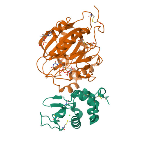 RCSB PDB 2FYC Crystal structure of the catalytic domain of bovine