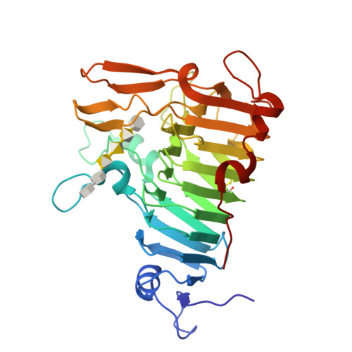 RCSB PDB 2NSP Crystal structure of pectin methylesterase D178A