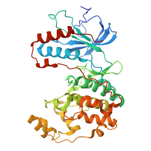 RCSB PDB - 3BV3: Morpholino pyrrolotriazine P38 Alpha Map Kinase