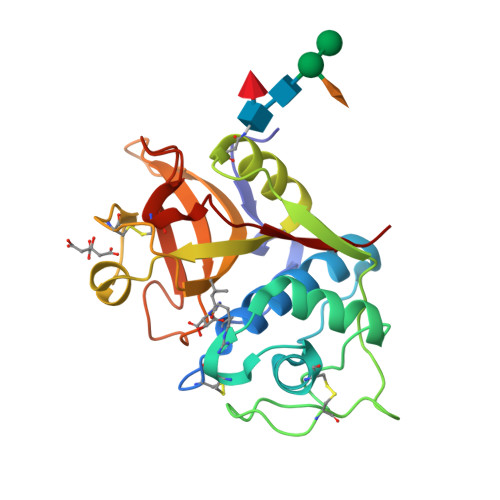 RCSB PDB 6YCF Structure the bromelain protease from Ananas comosus in complex with the E64