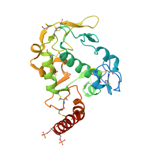 RCSB PDB 6HCE Crystal structure of chicken riboflavin binding