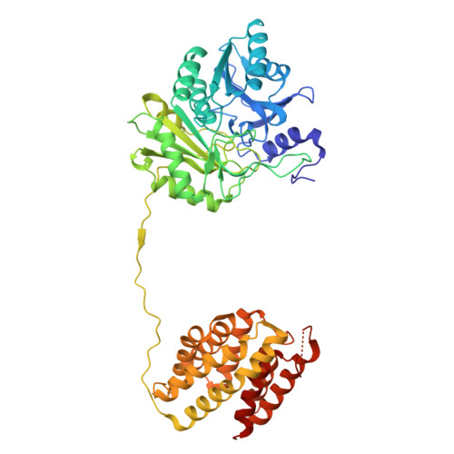RCSB PDB 1UN9 Crystal structure of the dihydroxyacetone kinase from