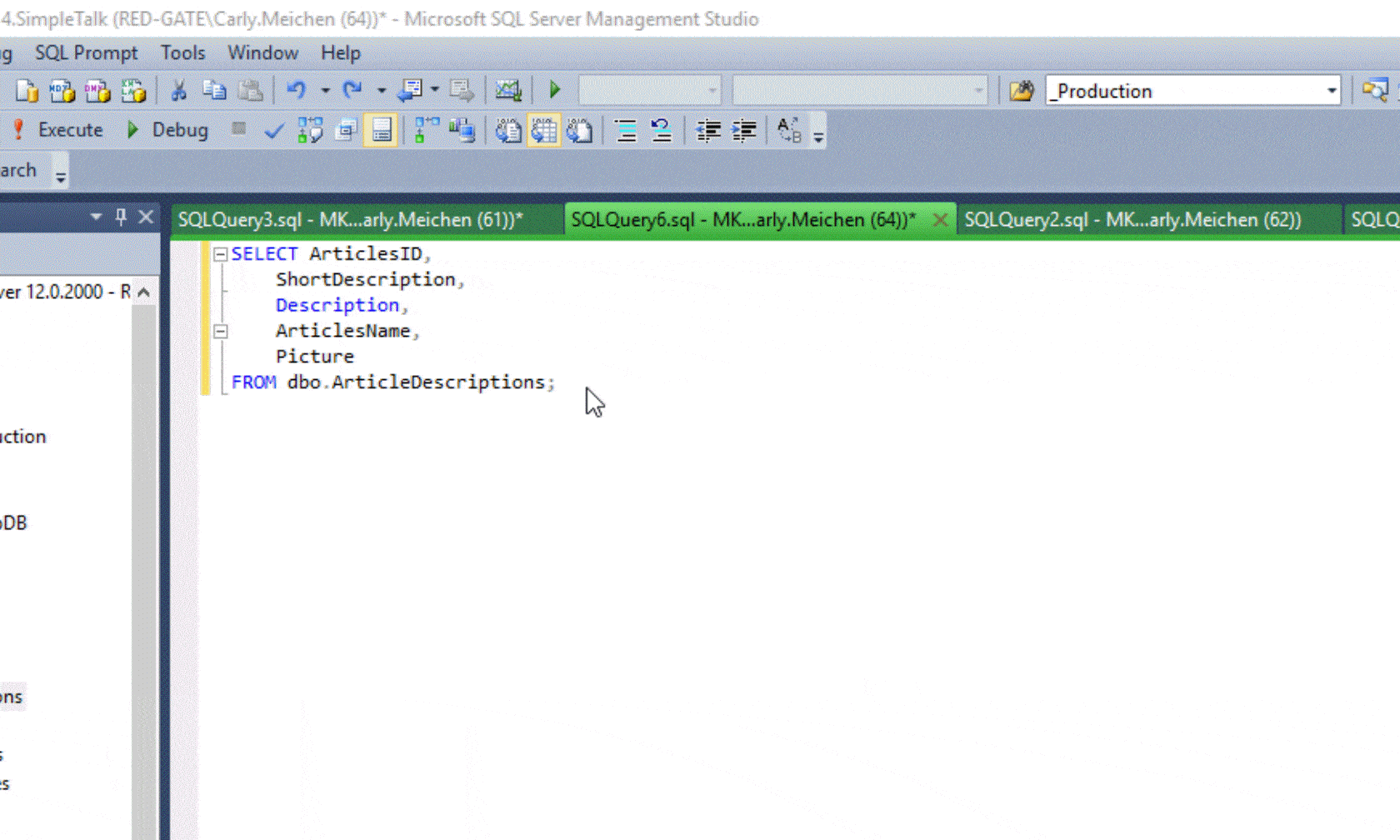 5 shortcuts in SQL Prompt you didn’t know about