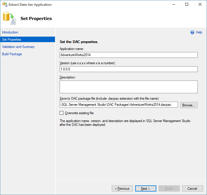 Comparing DacPacs using SQL Compare