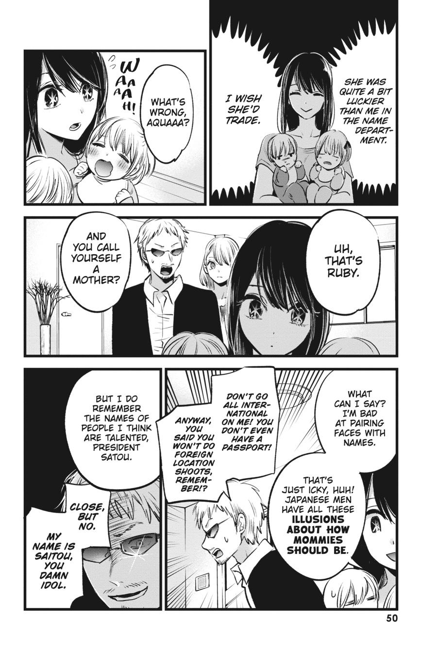 Review Oshi No Ko Ch 1 Referensi