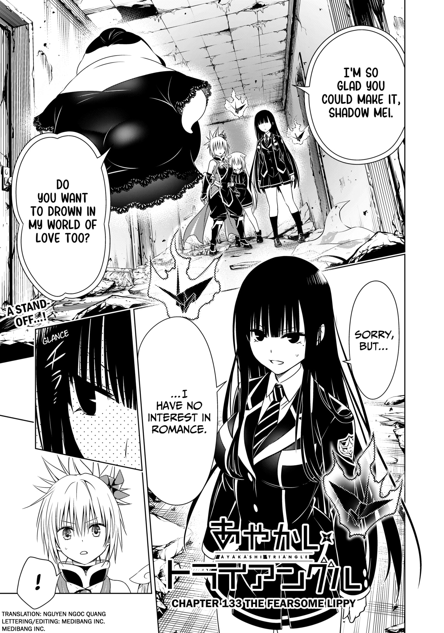 ayakashi triangle chapter 133 ayakashi triangle Manga Online