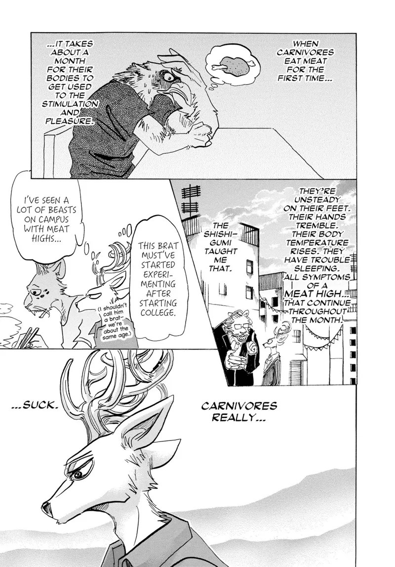 Beastars chapter 143 English Scans