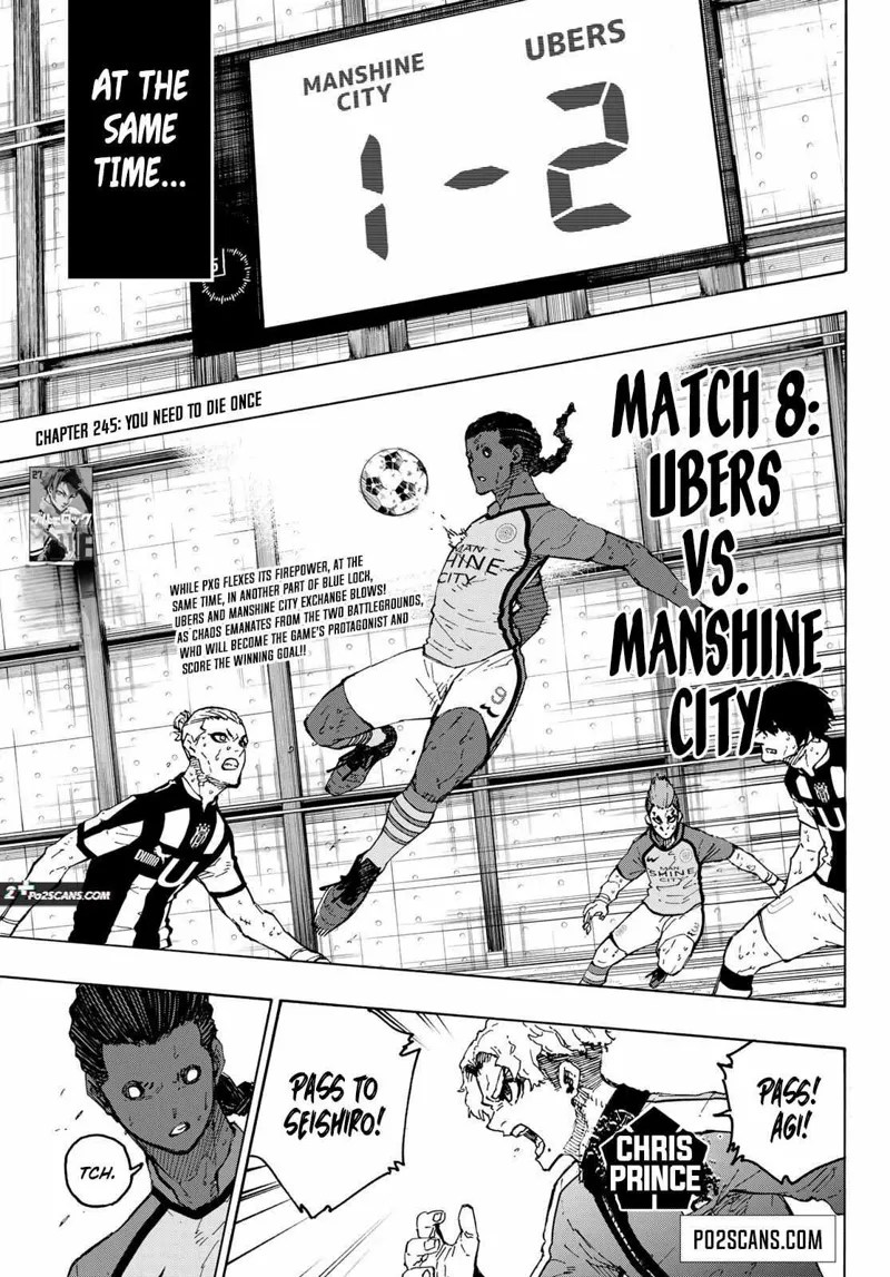 blue lock chapter 245 English Scans