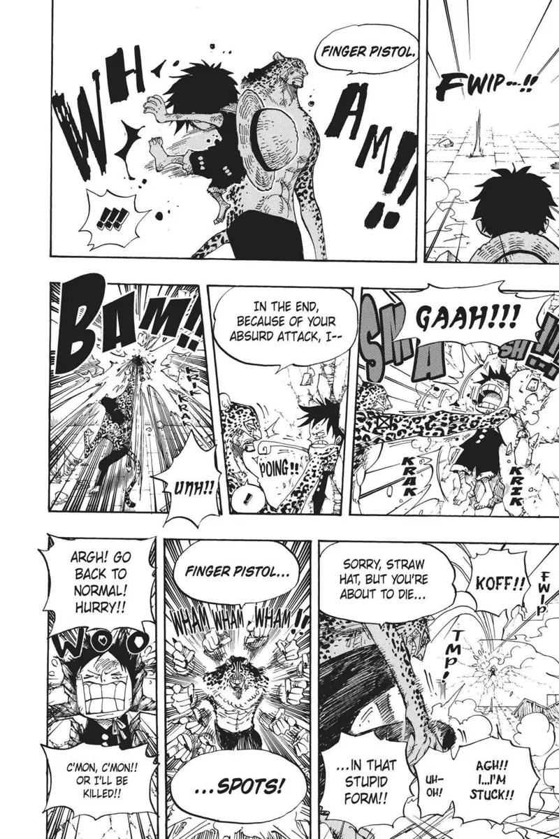 One Piece chapter 423 English Scans