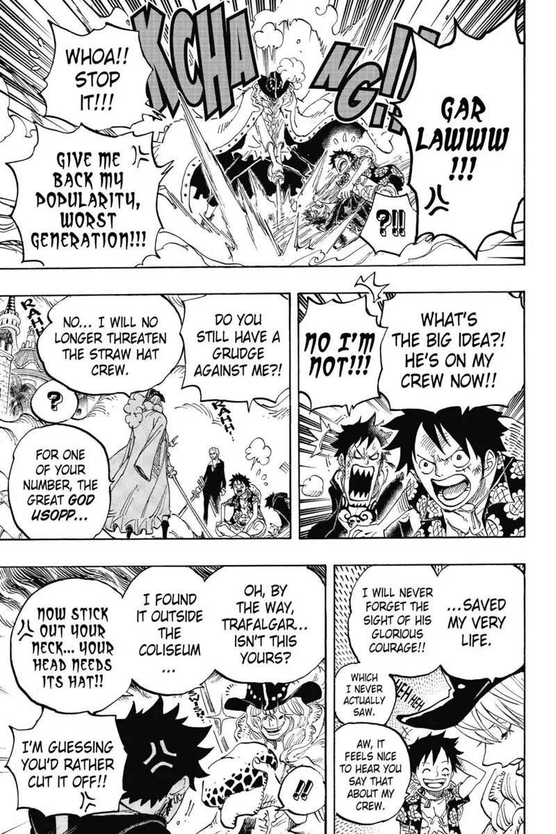One Piece chapter 748 English Scans