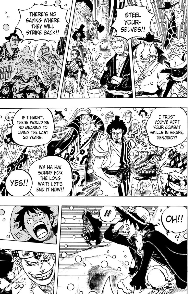 One Piece chapter 978 English Scans