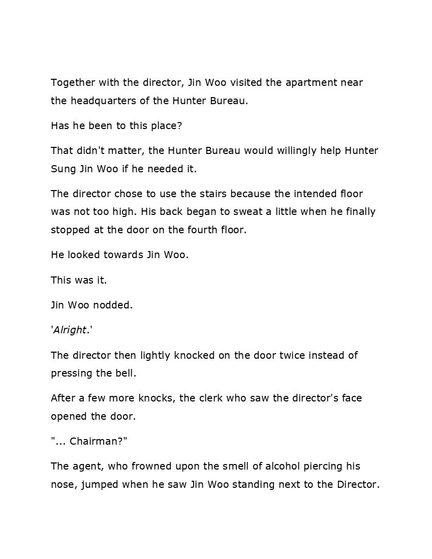 Solo Leveling Novel Chapter 181