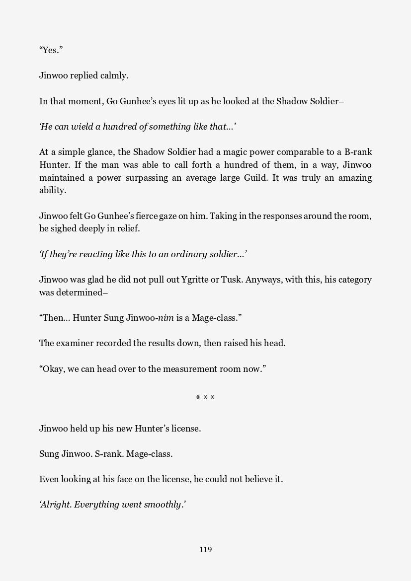 Solo Leveling Novel Chapter 49