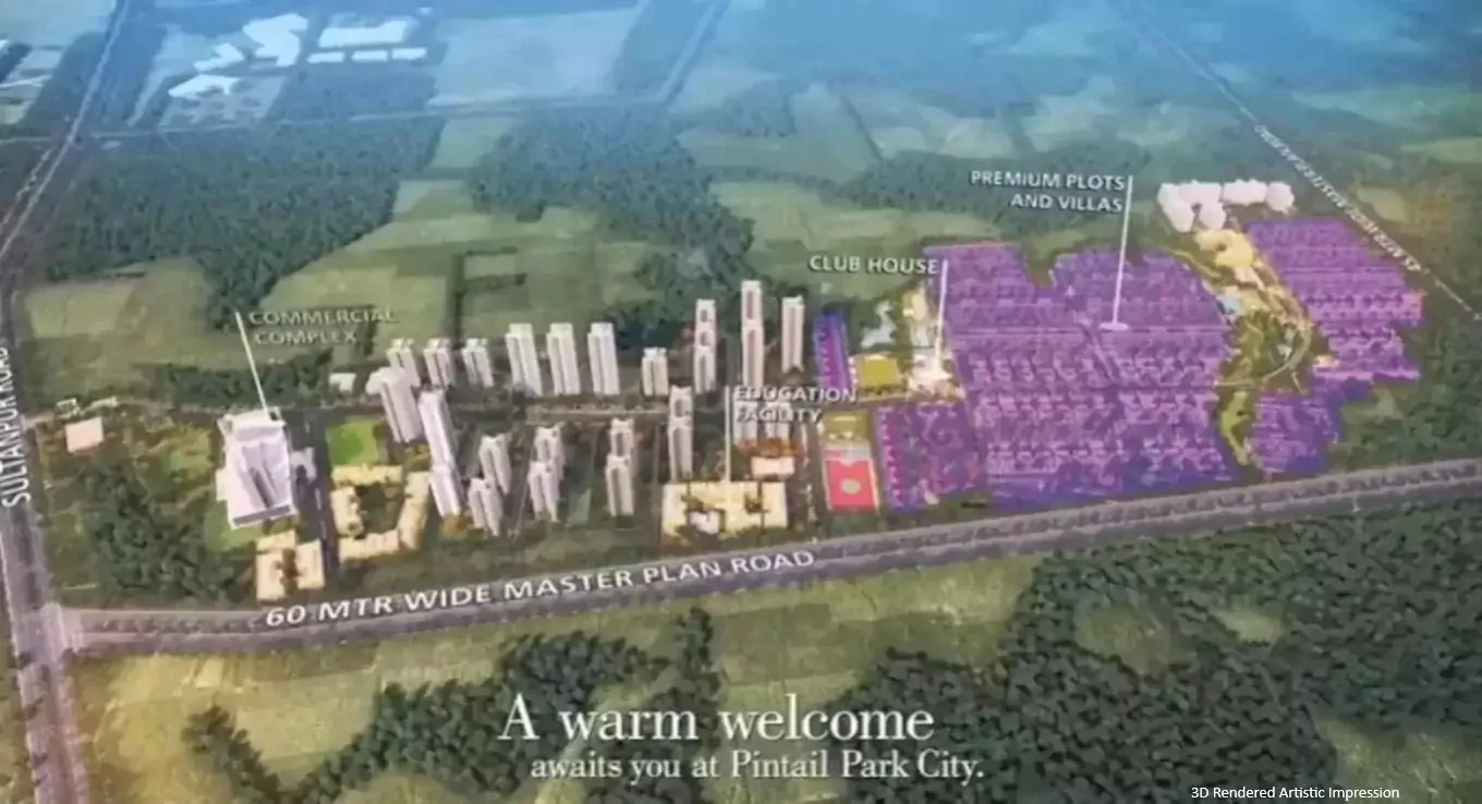 Pintail Park City Plots for Sale in Sultanpur Road Lucknow