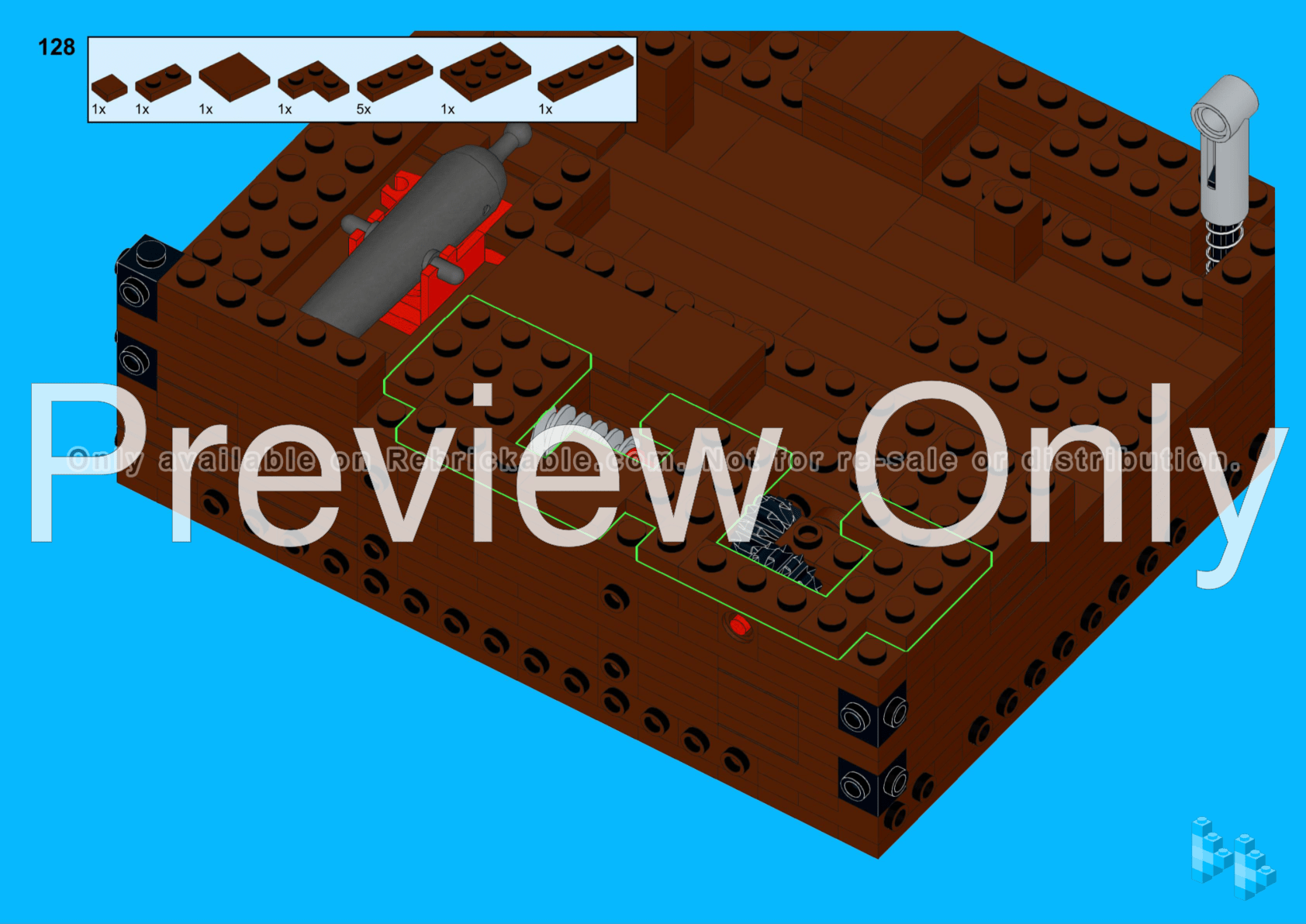 LEGO MOC The Treasure Box Puzzle by legolamaniac Rebrickable