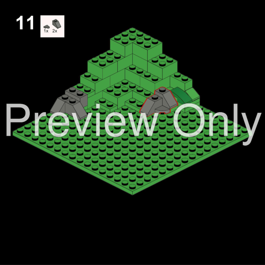 LEGO MOC Chicken Coop by brick_piso89 Rebrickable Build with LEGO