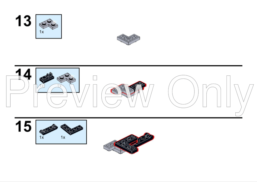 LEGO MOC Silver Sentinel spaceship by Dethark75 Rebrickable Build