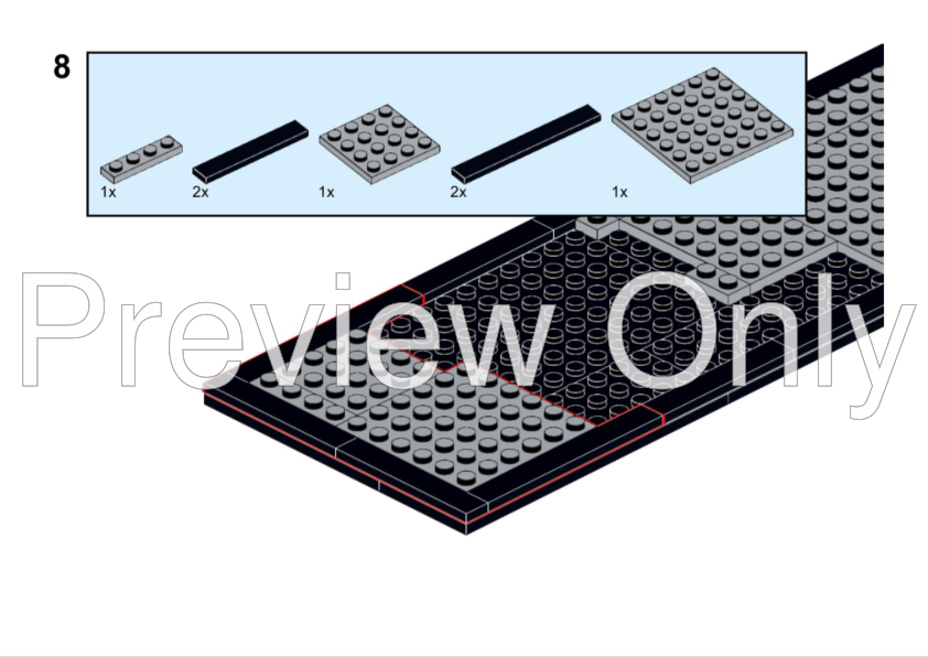 LEGO MOC New York City Skyline 1900's by Taters Rebrickable Build