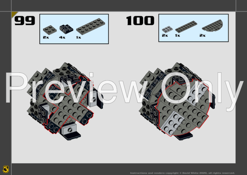 LEGO MOC Babylon 5 UCS Scale by manglegrat Rebrickable Build with