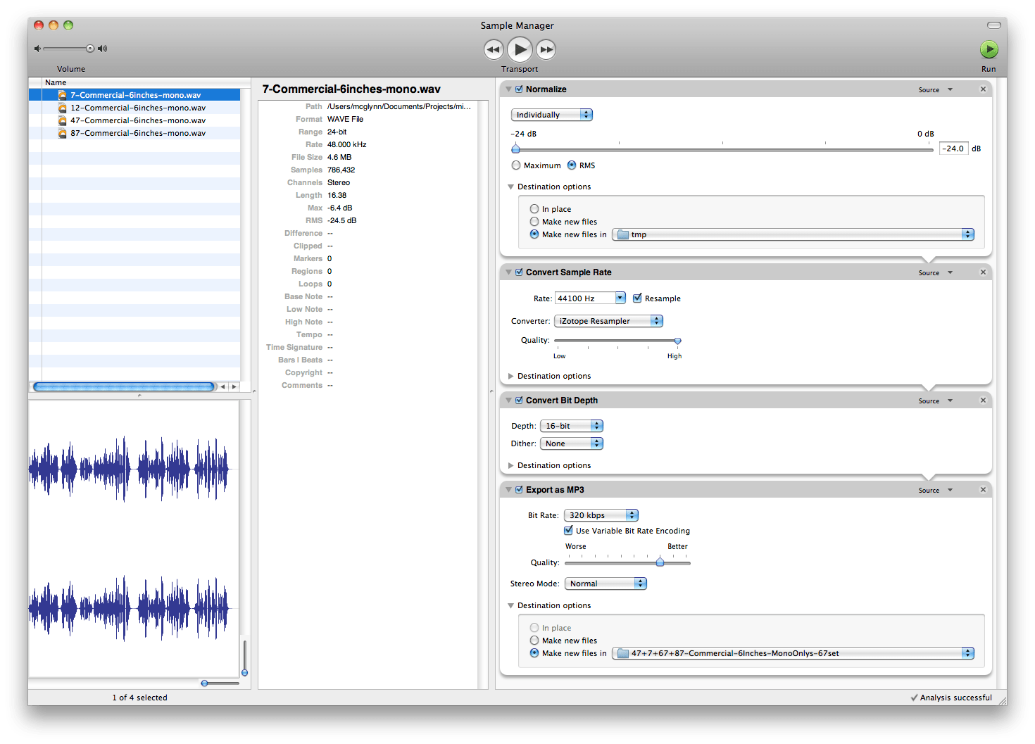 I love Sample Manager recording hacks
