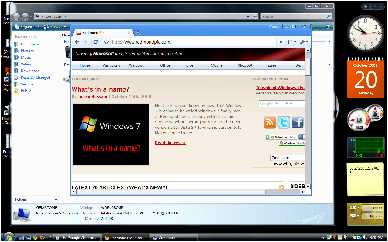 Use Google Chrome's XP theme in Vista Redmond Pie