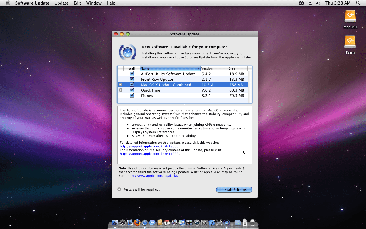 Download Mac OS X 10.5.8 Leopard Redmond Pie