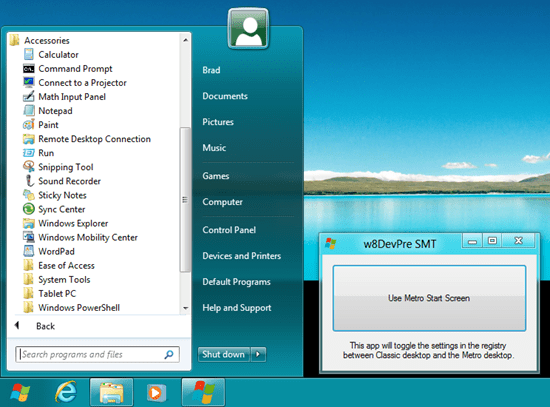 Classic Start 8 1.0.0.16 Download TechSpot