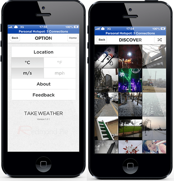 Take Weather For iPhone Is A Sleek Looking Weather App With Social