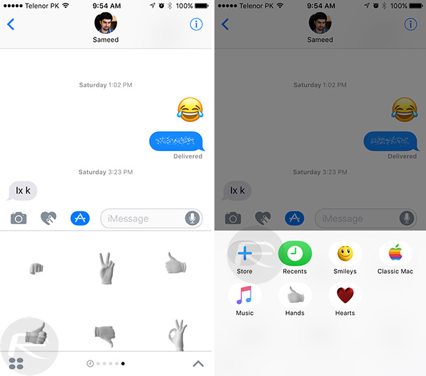 iOS 10 iMessage App Store Apps & Stickers In Messages App [Tutorial On