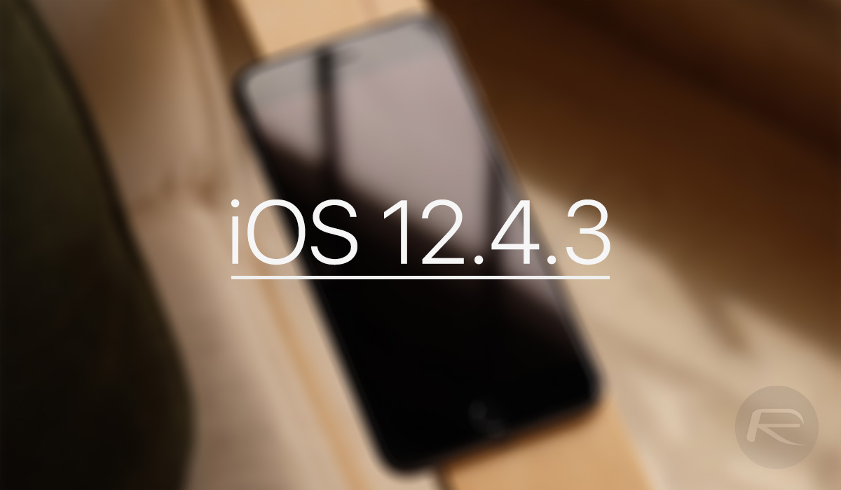 Download iOS 12.4.3 IPSW Links, OTA For iPhone 5s, 6, 6 Plus, iPad