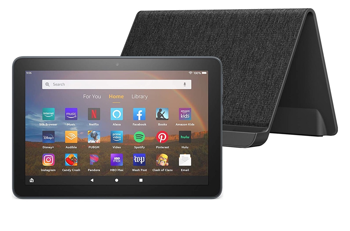 Amazon Is Selling The Fire HD 8 Tablet With A Wireless Charging Dock