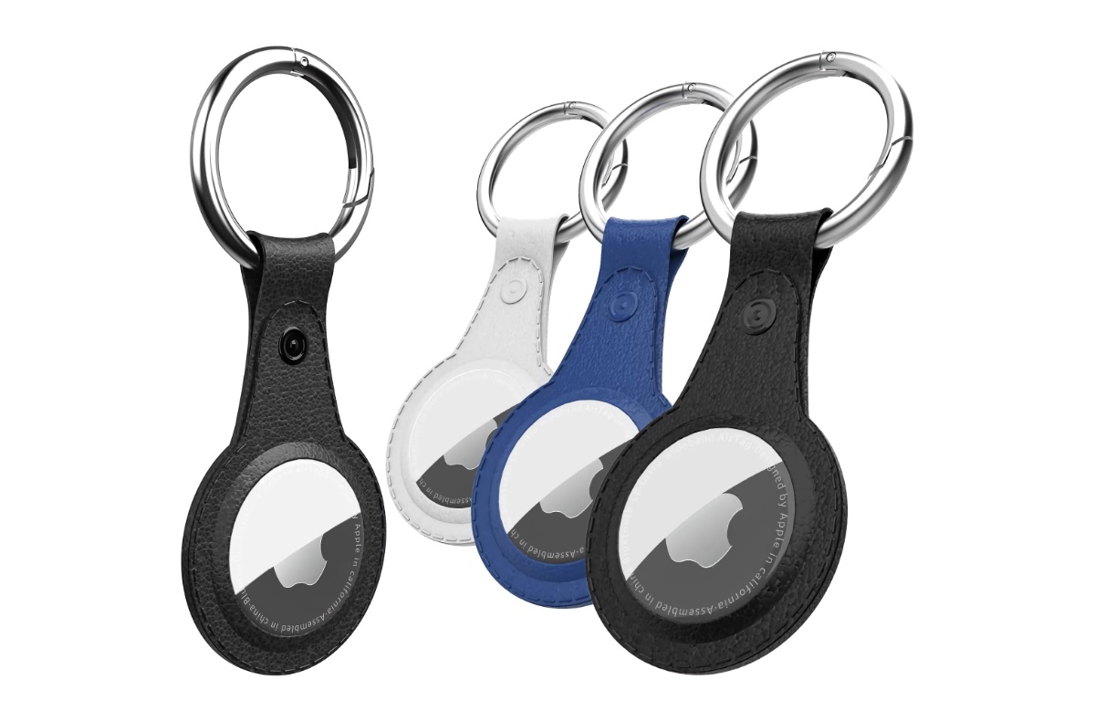 This Pack Of Four AirTag Keychain Holders Is Just 12.99 With Multiple