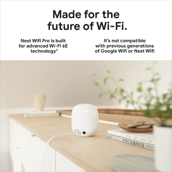 Upgrade To WiFi 6E With Nest Wifi Pro With Savings Up To 80